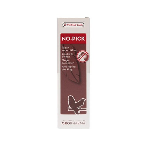NoPick ist ein Bitterspray für Vögel gegen Federrupfen. Bestellen Sie