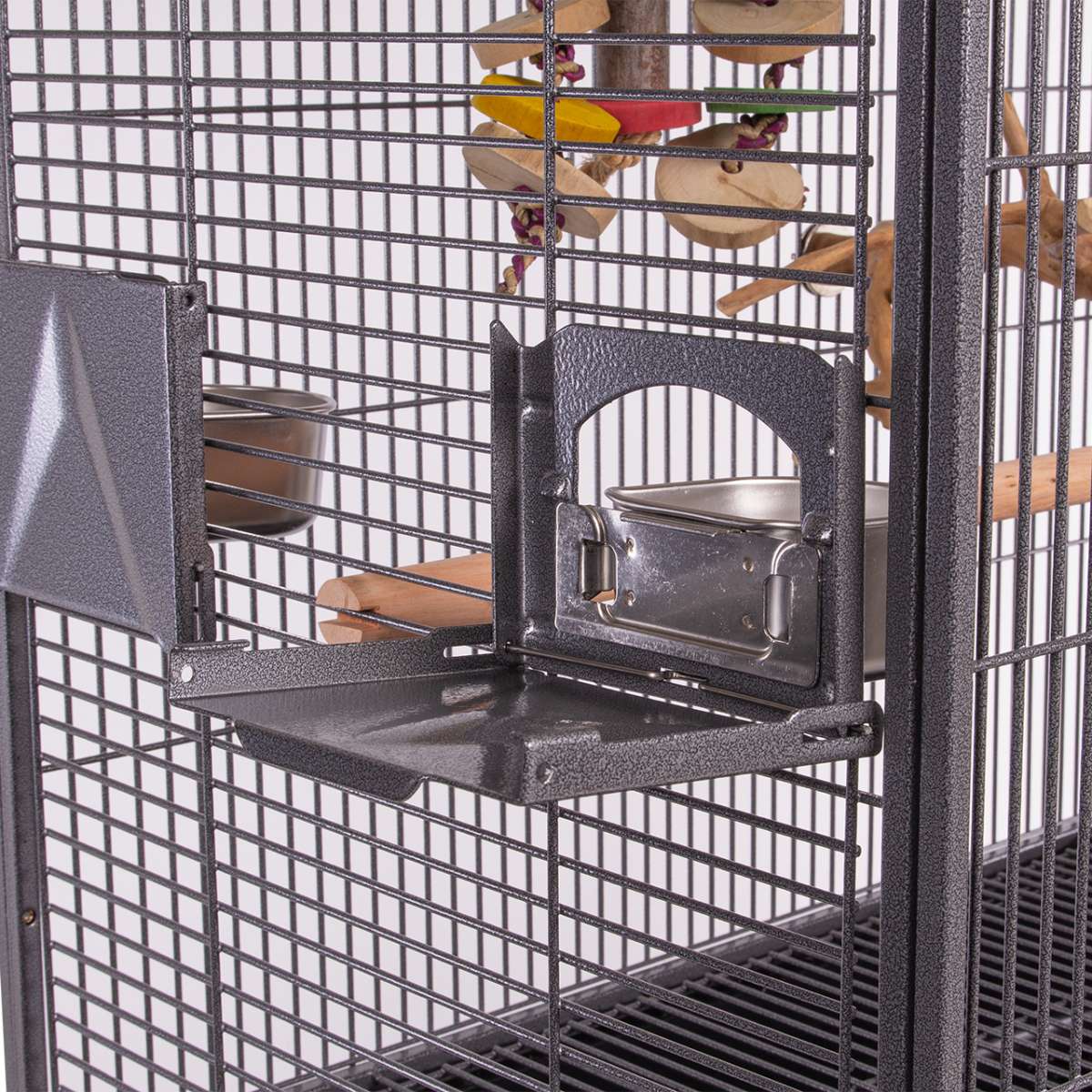 Vogelkäfig Sittichkäfig San Remo outlet II Platinum von Montana Cages