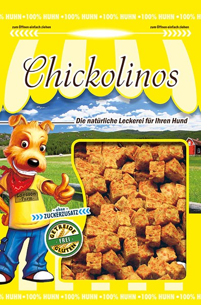 12 x 100gr CHICKENLINOS Huhn mit Karotte